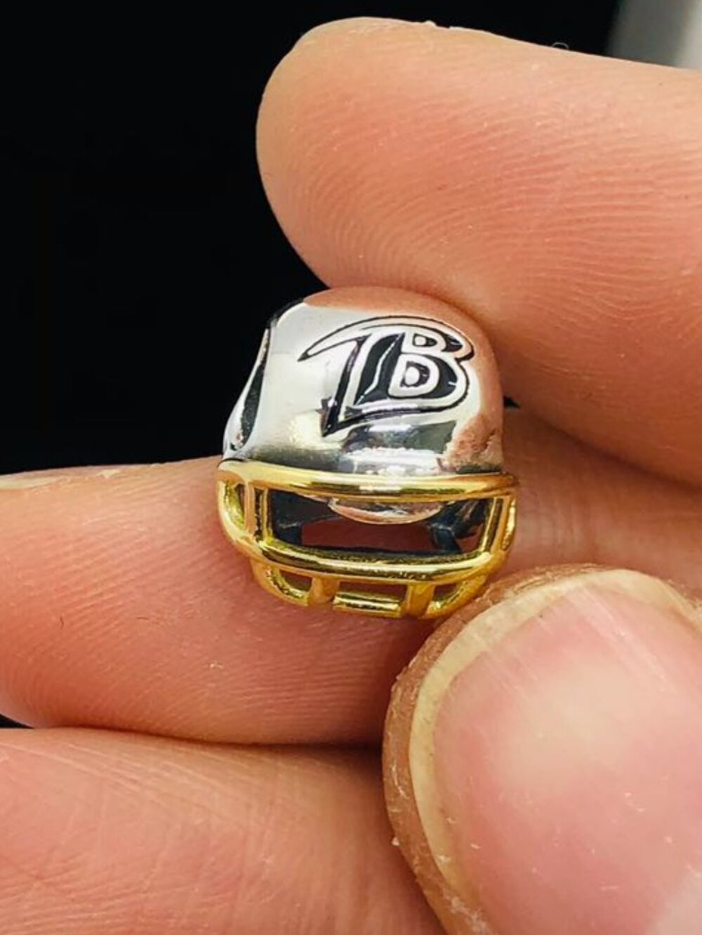 ✨🔥Pandora Baltimore Ravens Football Helmet Charm